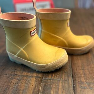 Hunter Kids Classic Kids Play Boots orange, pink & gray